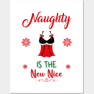 Naughty Is The New Nice Posters and Art